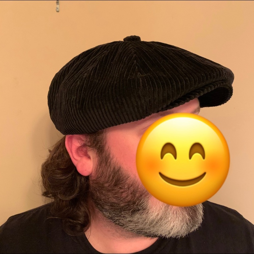 Men’s Corduroy Flat Cap